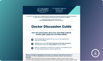 Doctor Discussion Guide