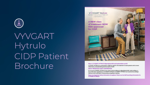 My VYVGART PATH Patient brochure